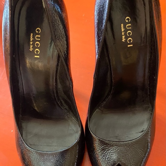 Gucci Horsebit Accent Patent leather Heels - Picture 3 of 10